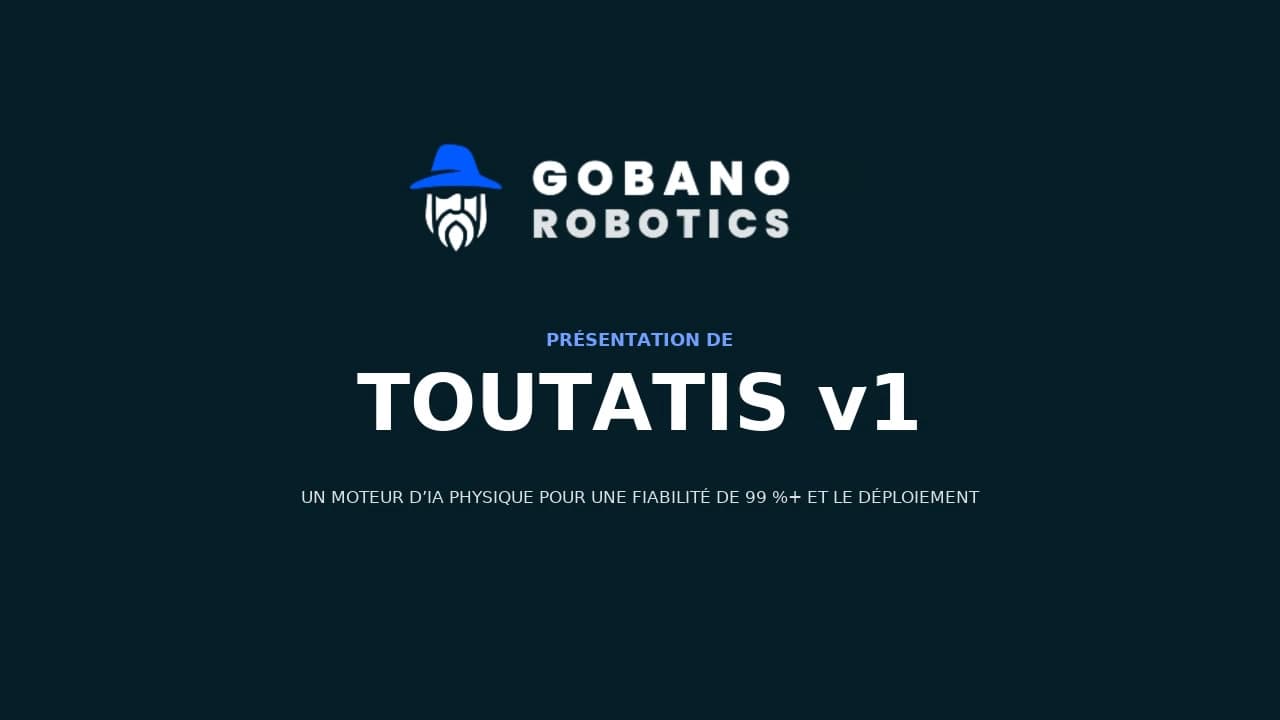 Toutatis, moteur d’IA physique pour la fiabilité des robots